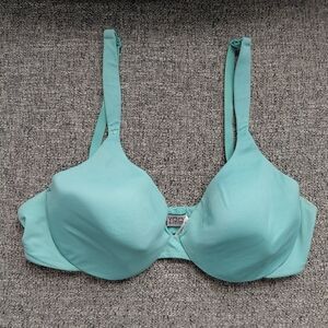 Y2K Vintage Body By Victoria IPEX Blue Full Coverage Bra 2005 Victoria's Secret